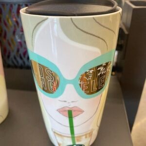 Los Angeles ceramic tumbler Starbucks